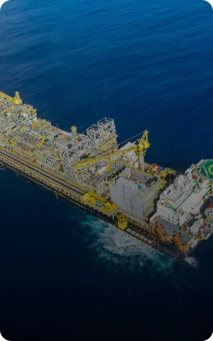 Petrobras offshore platform focused on pre-salt exploration.