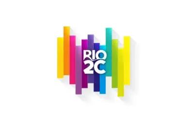 Rio2C logo, an event sponsored by Petrobras.
